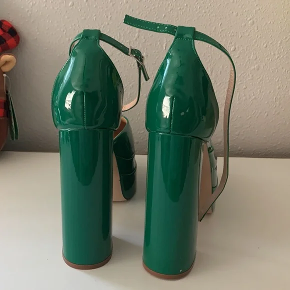 Chase + Chloe double platform heels - Picture 3 of 4